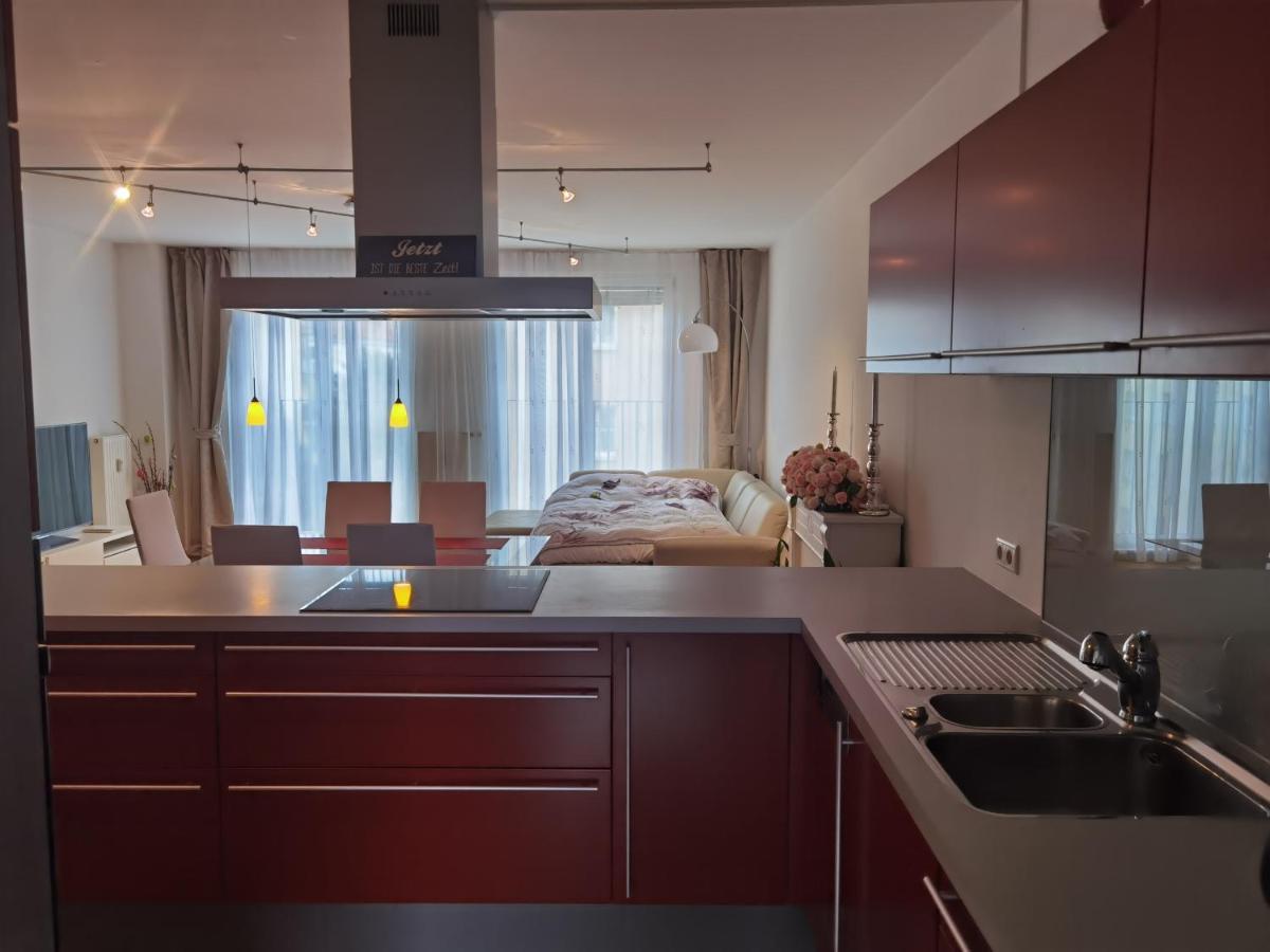 Modernes Studio-Apartment Nahe Zentrum Mit Garagenplatz Vienna Exterior photo